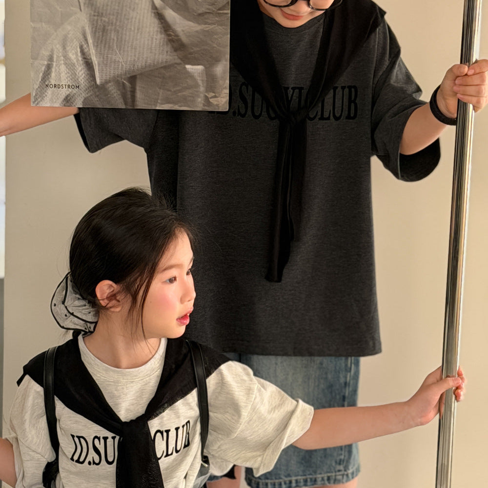 【100-150】ショールデザインTシャツ
