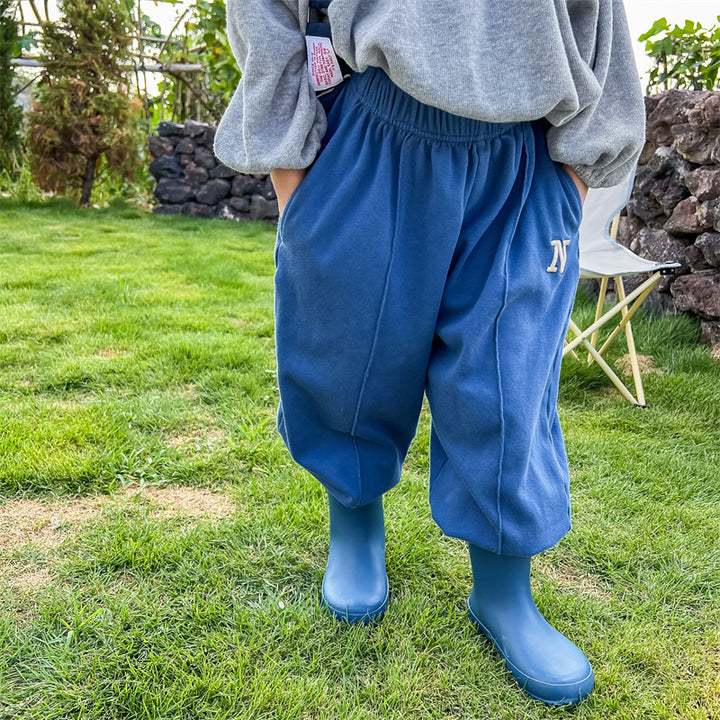【80-130】ワンポイントNスウェットパンツ