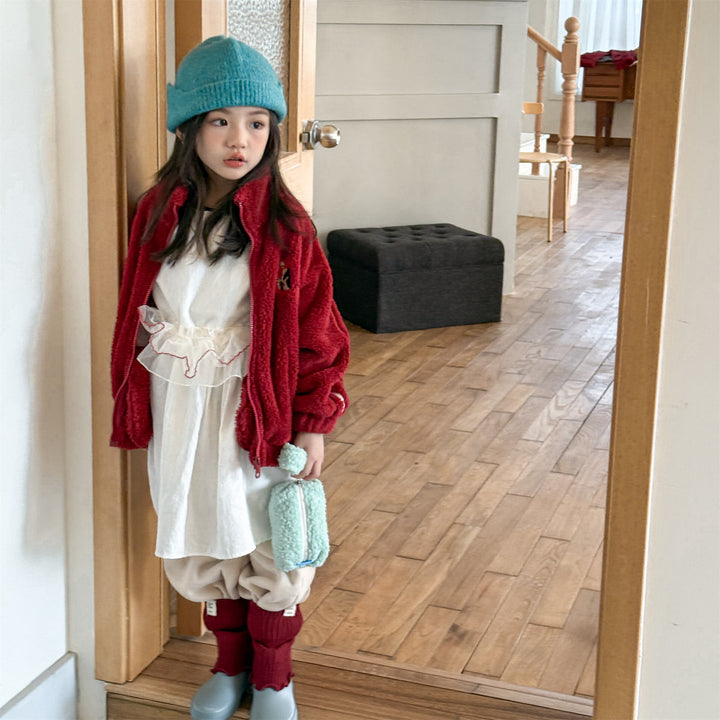 【80-130】サイドラインフリースジャケット