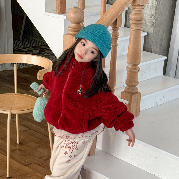 【80-130】サイドラインフリースジャケット