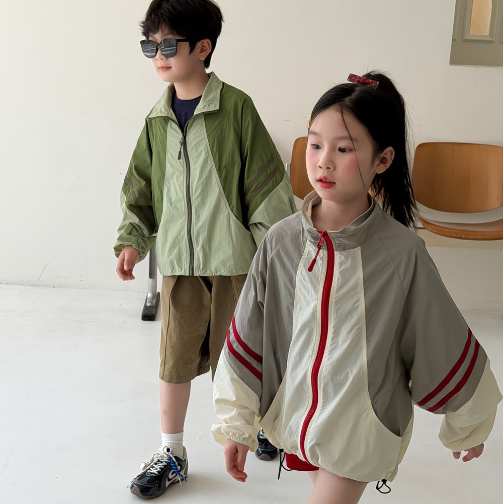 【100-150】フルジップウィンドブレーカー