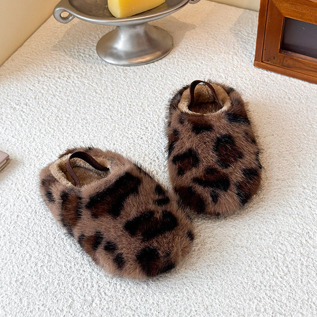 【14.5-21.5】レオパード柄サンダル