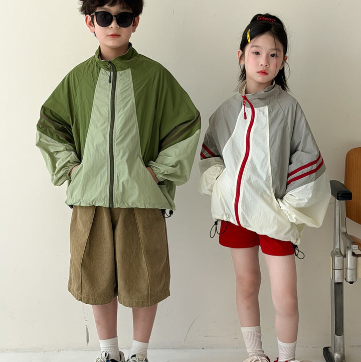 【100-150】フルジップウィンドブレーカー