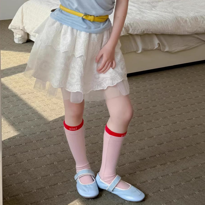 【100-150】レースティアードスカート