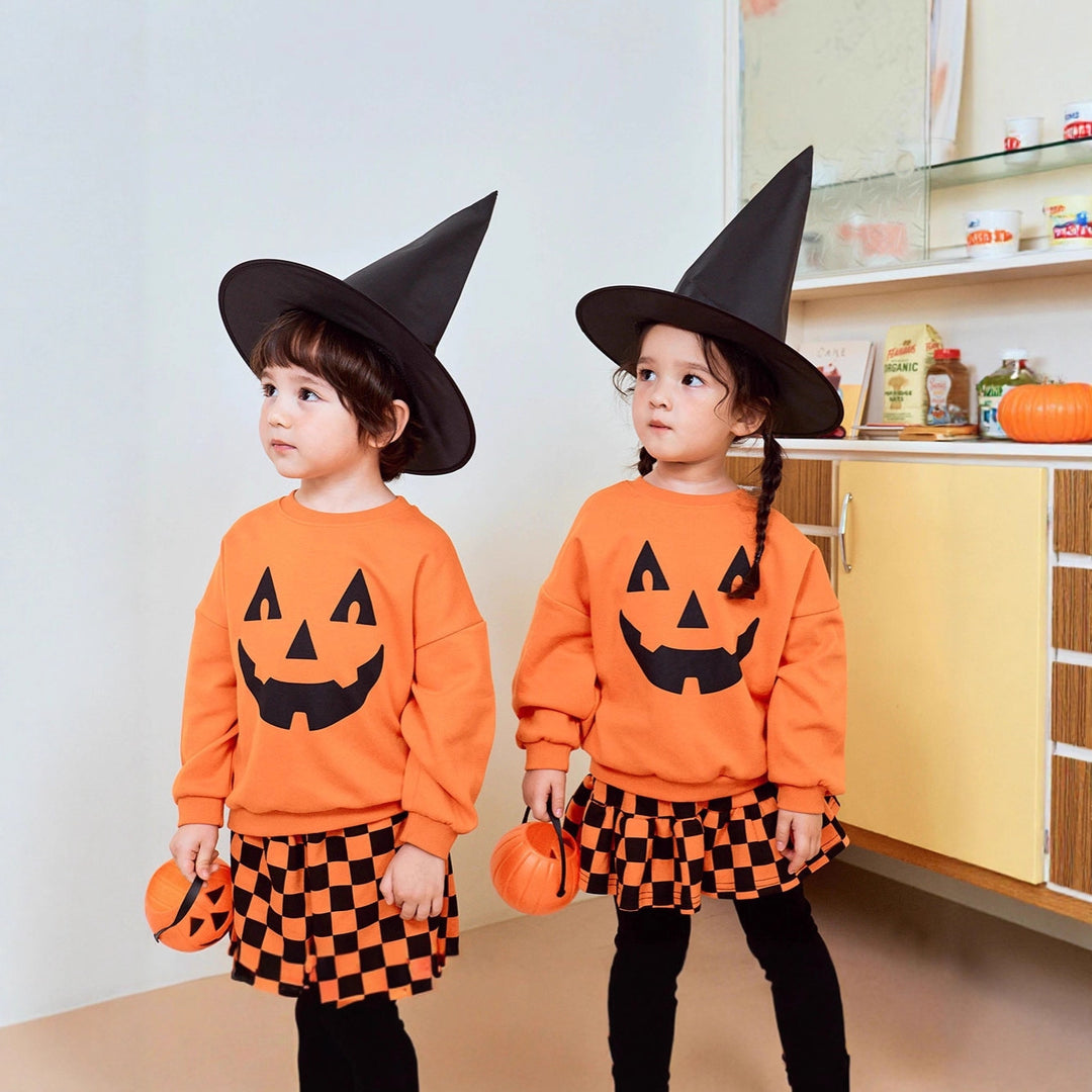 【80-120】ハロウィンパンプキンセットアップ