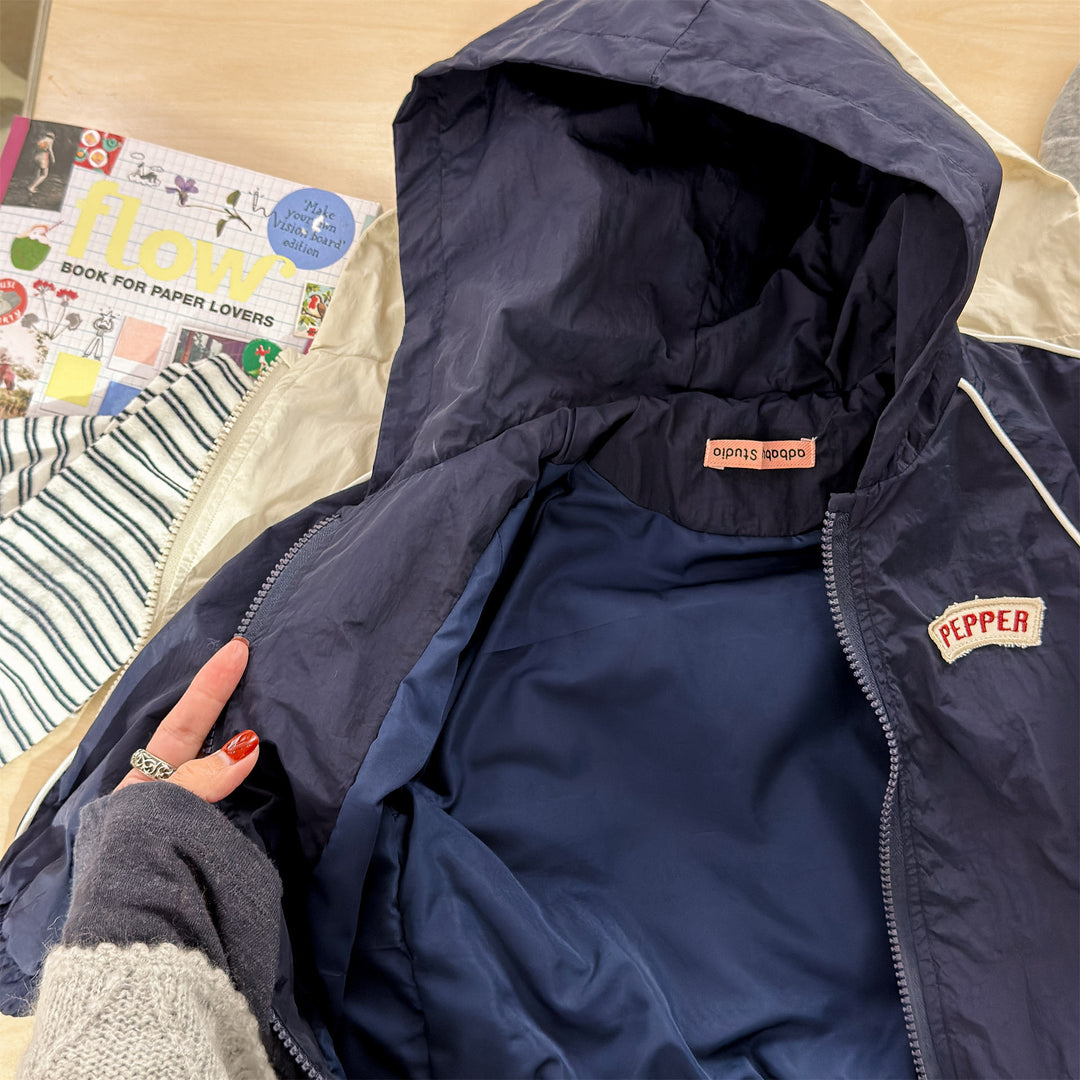 【80-130】ワンポイントウィンドブレーカー