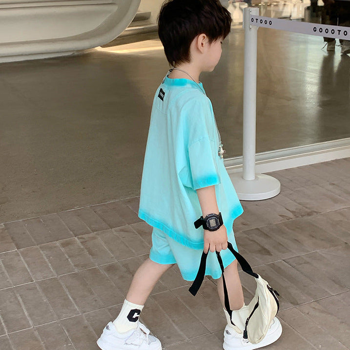 【110-150】リラックス半袖セットアップ