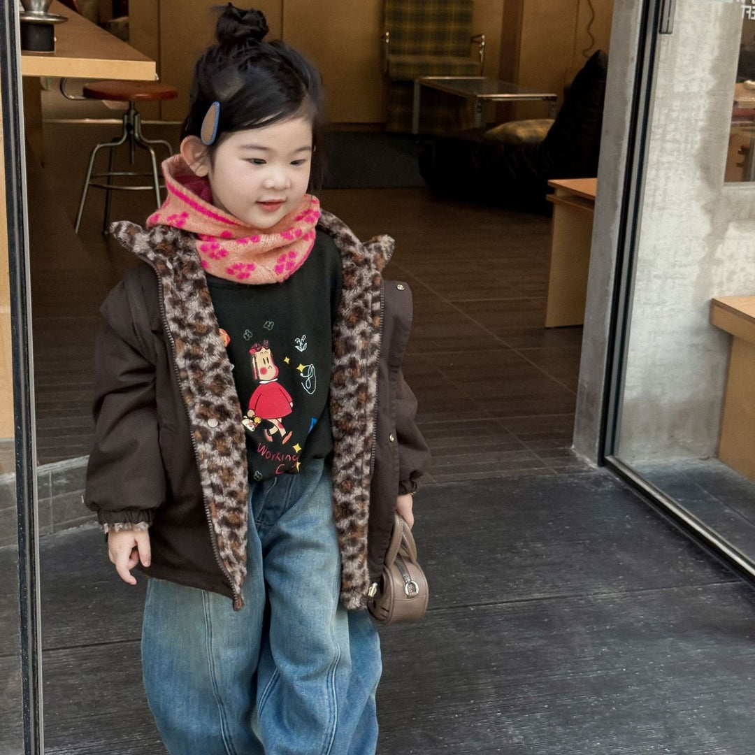 【90-140】リバーシブル切替ブルゾン