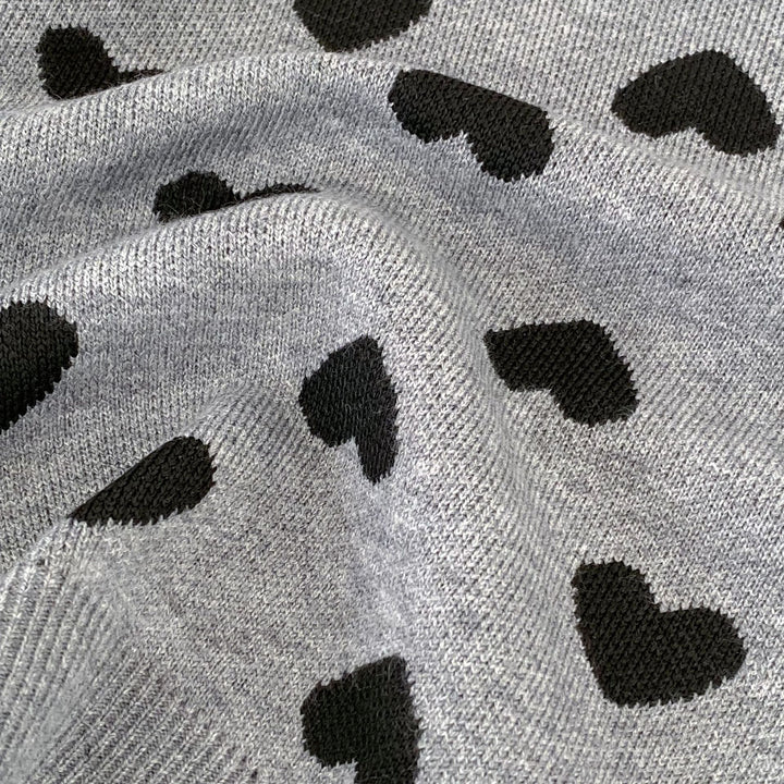 【73-130】スカラップデザインハート柄セットアップ