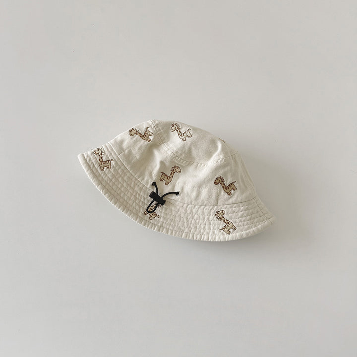 【46-50cm】キリン柄ハット