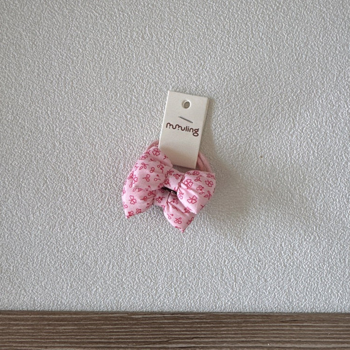リボンモチーフヘアゴム