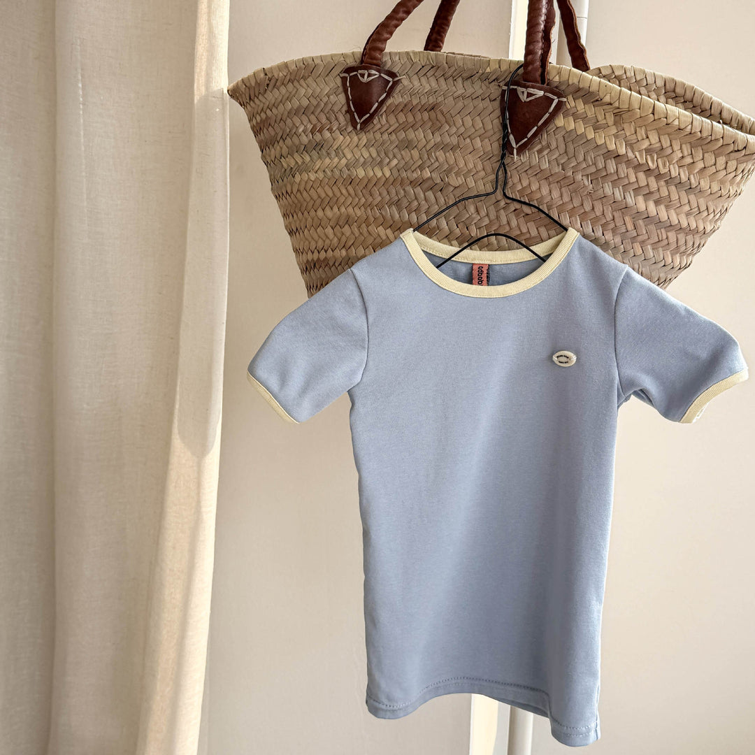 【80-130】Tシャツミニワンピース