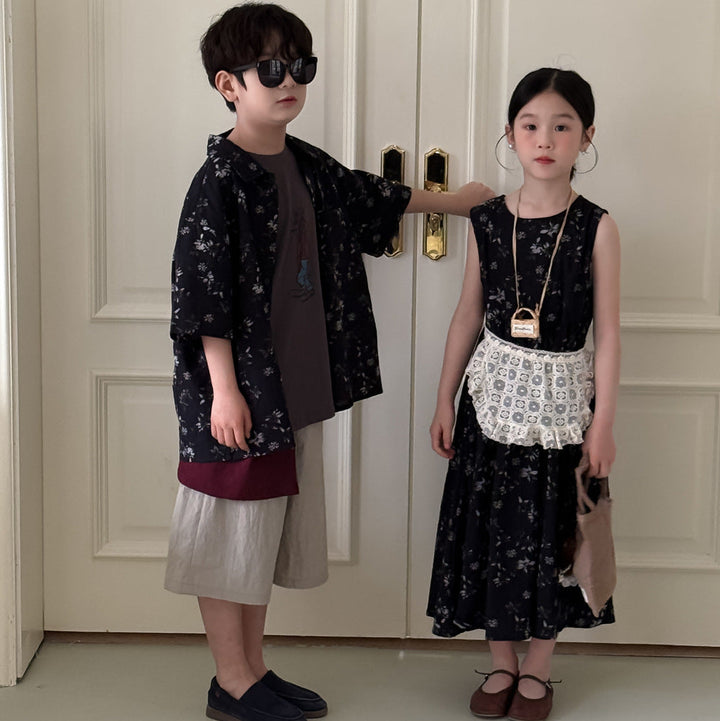 【90-150】カジュアルハーフパンツ