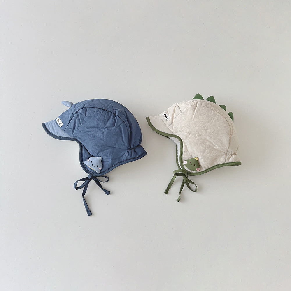 【46-50cm】アニマルあったか耳あて帽子