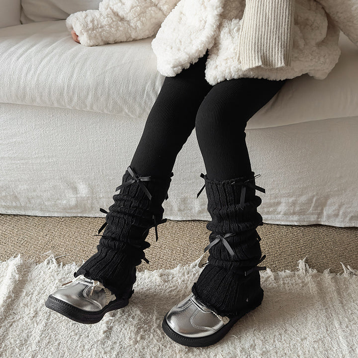 【90-150】リボンモチーフレギンス