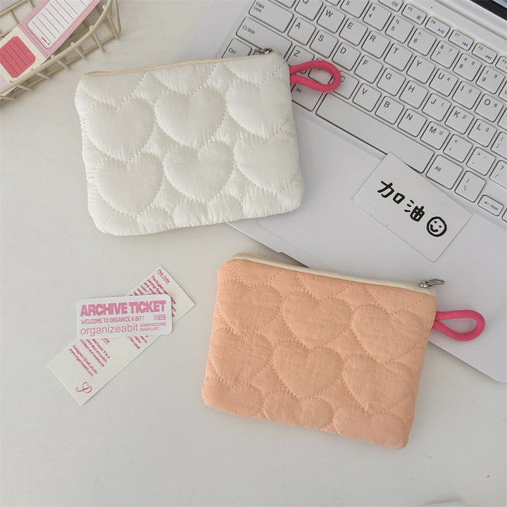 キルティングデザインポーチ