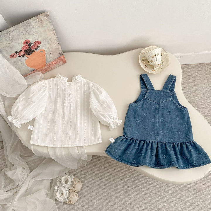 【73-120】フリルスタンドカラープルオーバー