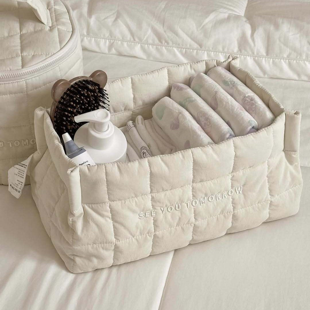 キルティングオムツストッカー