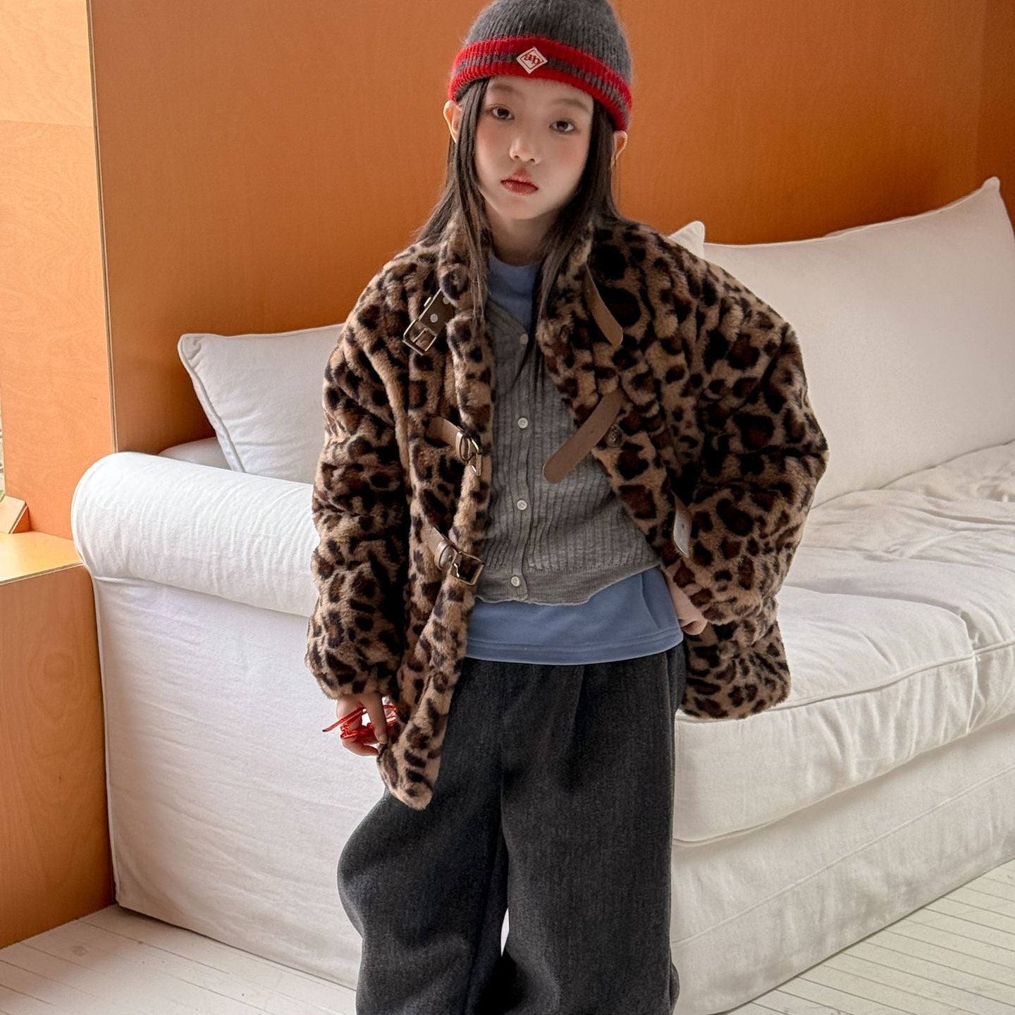 ケイタマルヤマ コートワンピース ヒョウ柄 アニマル柄 Sサイズ 毛皮 コクーン ケイタマルヤマ コートワンピース ヒョウ柄 アニマル柄 Sサイズ 毛皮