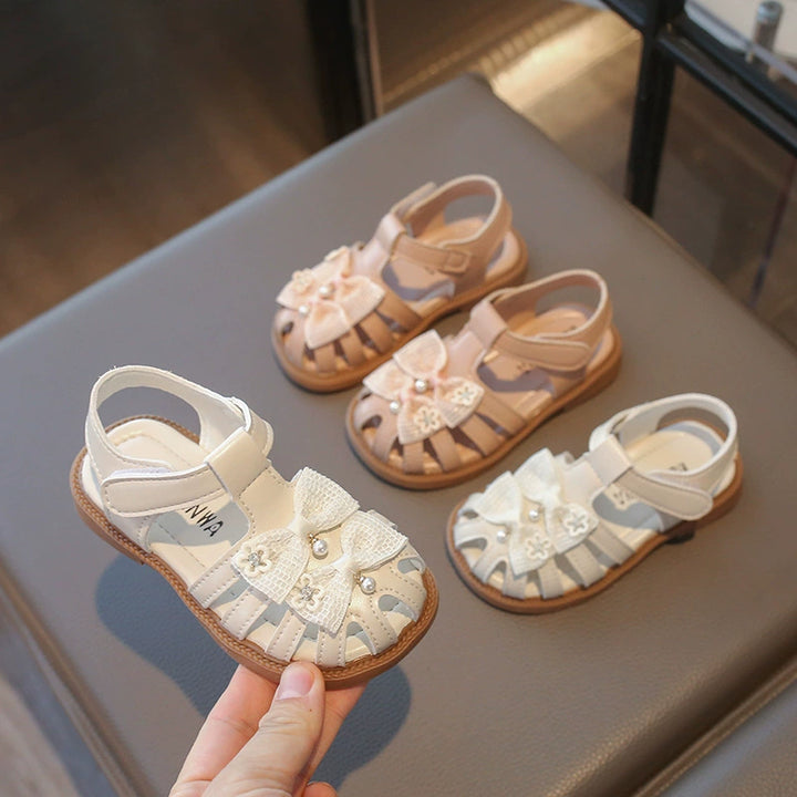 【14.5-19.5】キュートモチーフ付きグルカサンダル