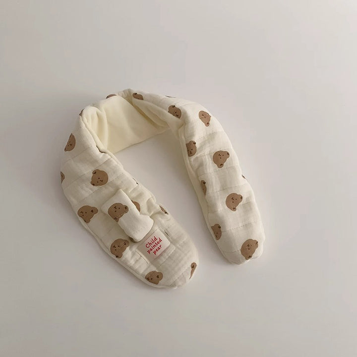 【1Y-6Y】パターンプリントループ付きマフラー