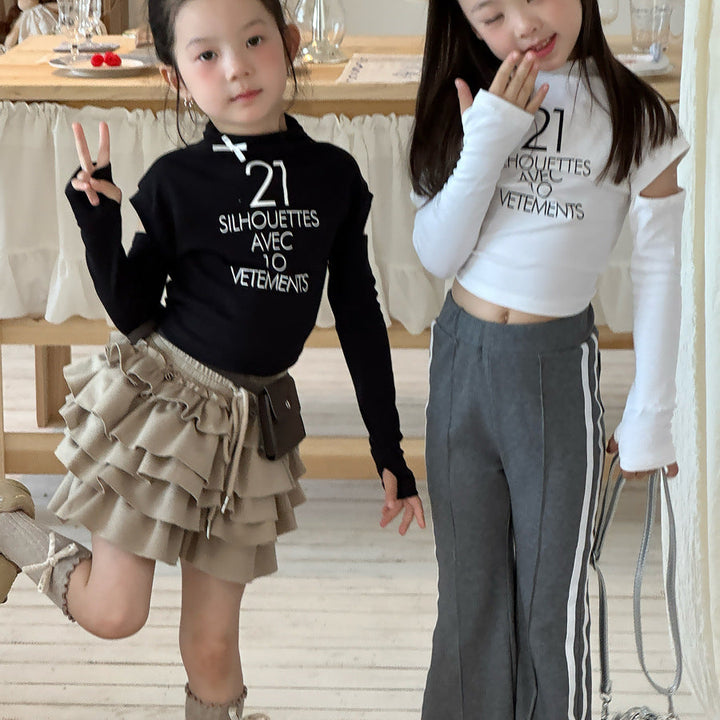 【90-150】サイドラインフレアパンツ