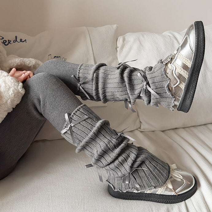 【90-150】リボンモチーフレギンス