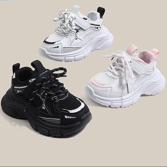 【13.5-18.0】スポーティーメッシュスニーカー