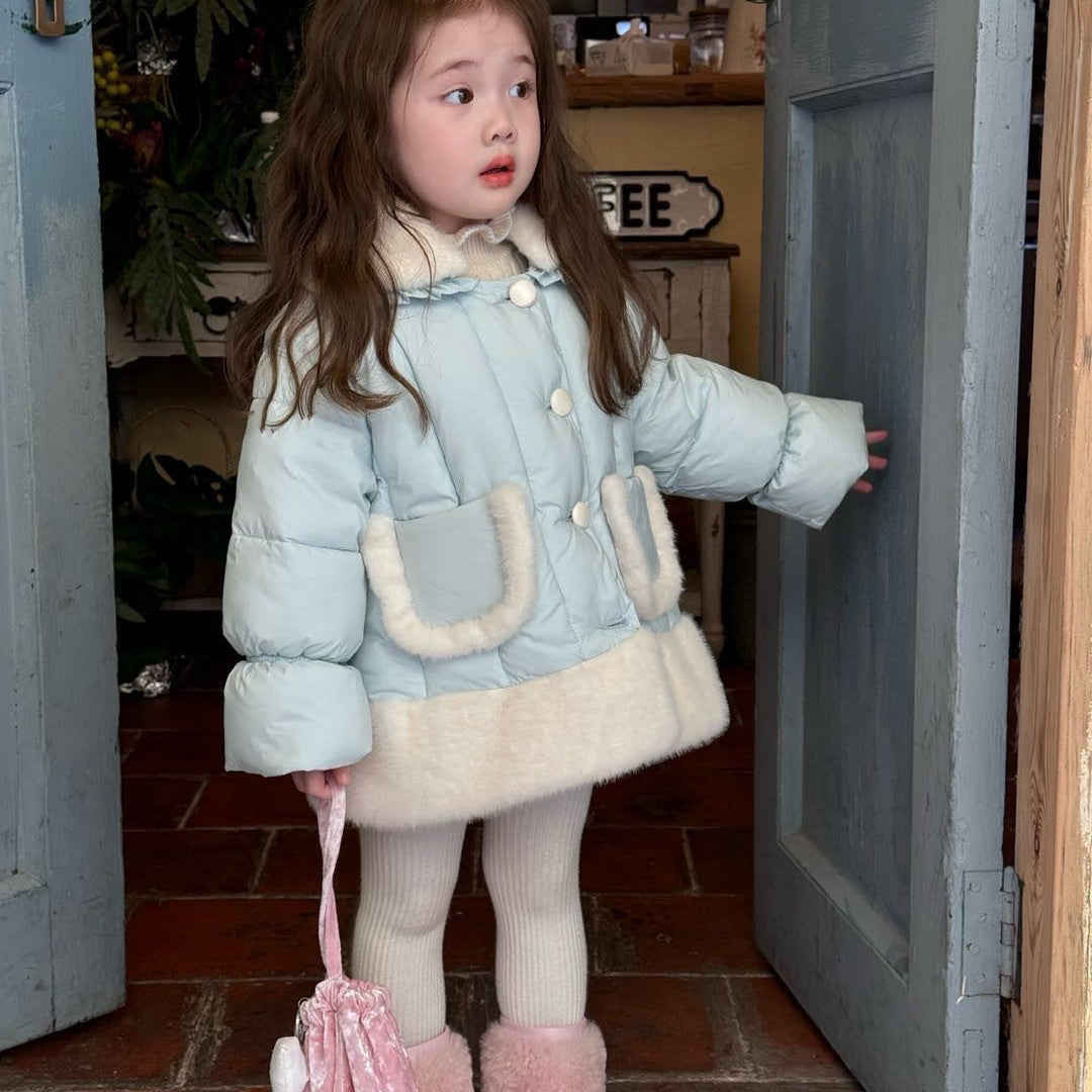 【80-130】ボアデザインパデッドコート