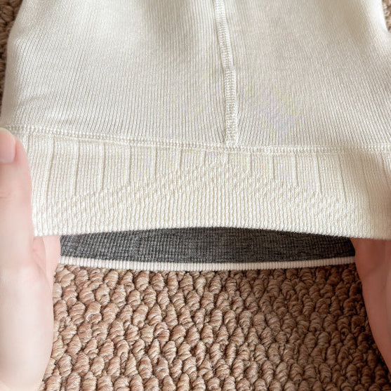 【M-XXL】キュートレッグウォーマー付きレギンス