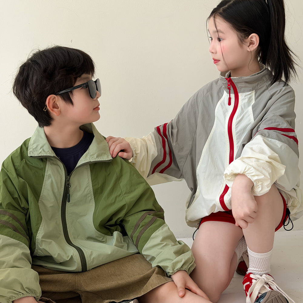 【100-150】フルジップウィンドブレーカー