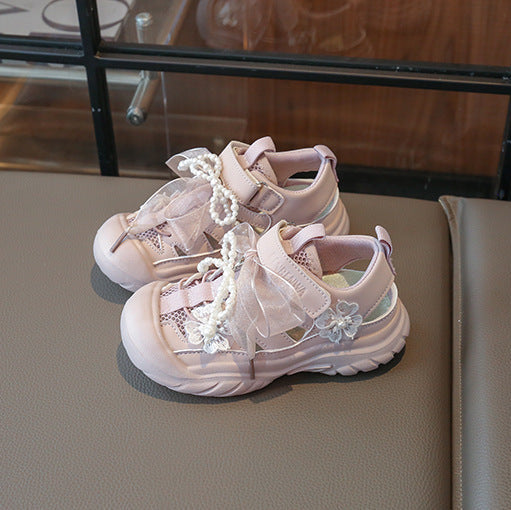 【16.0-21.5】デコラティブメッシュスニーカー