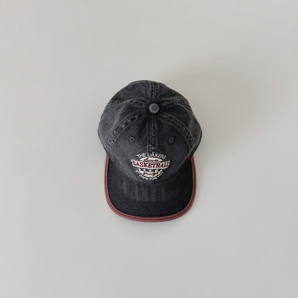 【52-56cm】ロゴ刺繍デザインキャップ