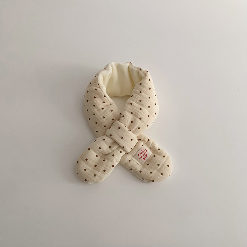 【1Y-6Y】パターンプリントループ付きマフラー