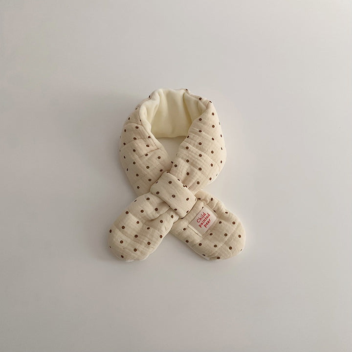 【1Y-6Y】パターンプリントループ付きマフラー