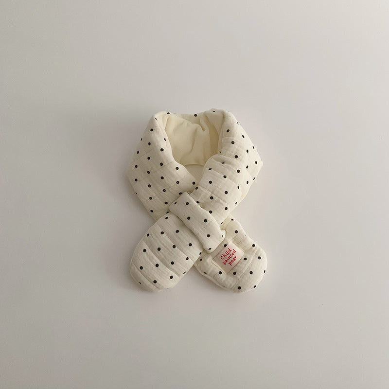 【1Y-6Y】パターンプリントループ付きマフラー