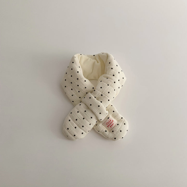 【1Y-6Y】パターンプリントループ付きマフラー