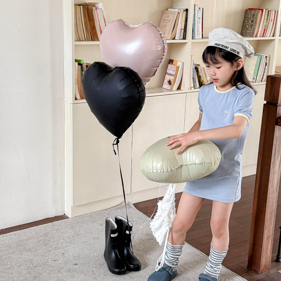 【80-130】Tシャツミニワンピース