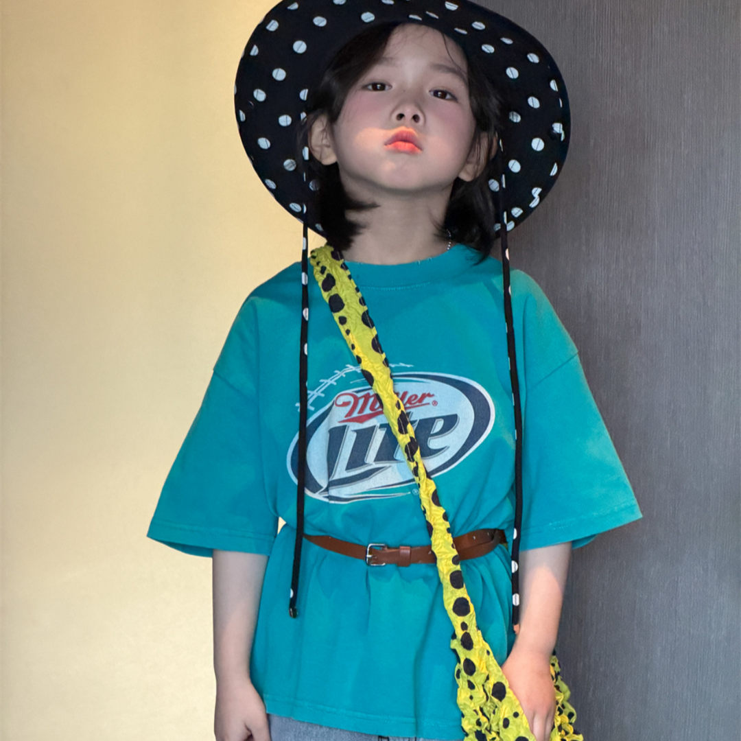 【90-150】オーバーサイズカジュアルTシャツ