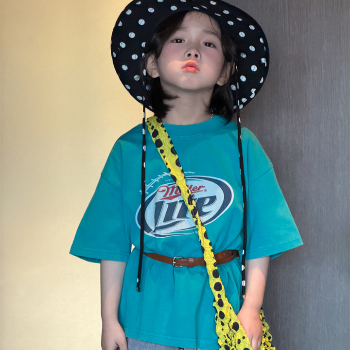 【90-150】オーバーサイズカジュアルTシャツ