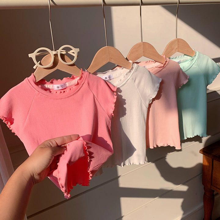 【90-140】シンプルメロウTシャツ