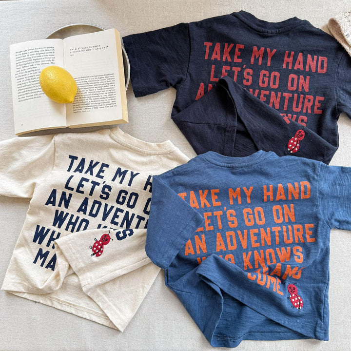 【80-130】ロゴデザインTシャツ