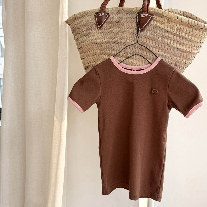 【80-130】Tシャツミニワンピース