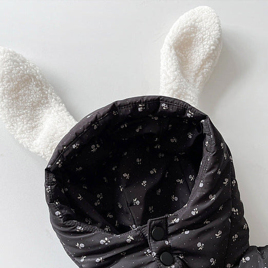 【73-100】うさ耳付きパデッドジャケット