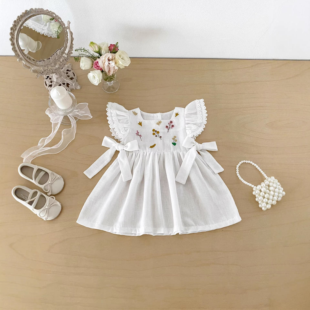 【73-110】ウエストリボンキュートワンピース