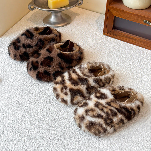 【14.5-21.5】レオパード柄サンダル