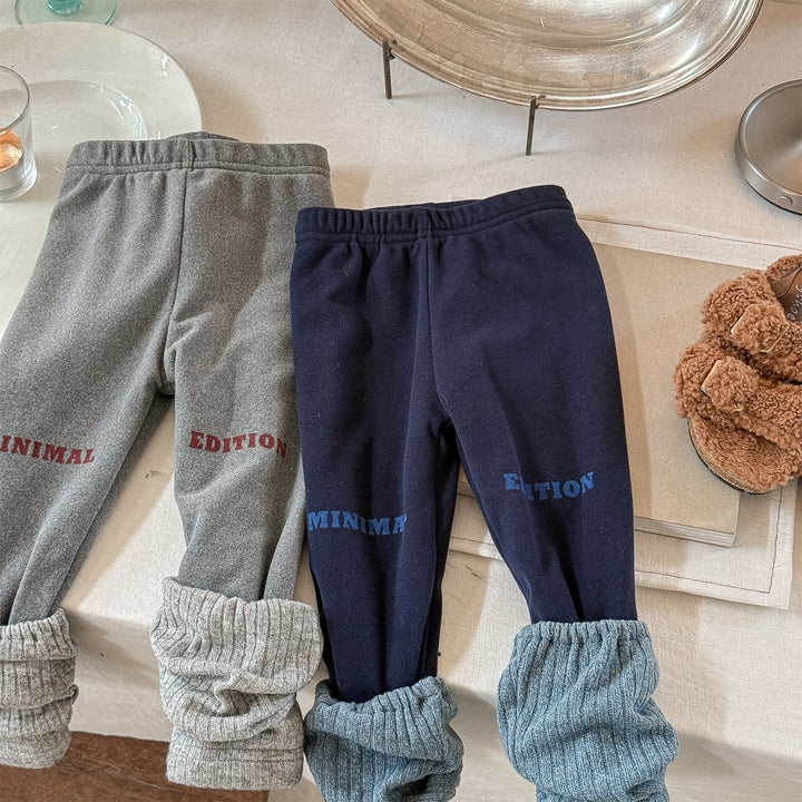 【80-130】裏起毛レッグウォーマー付きレギンス