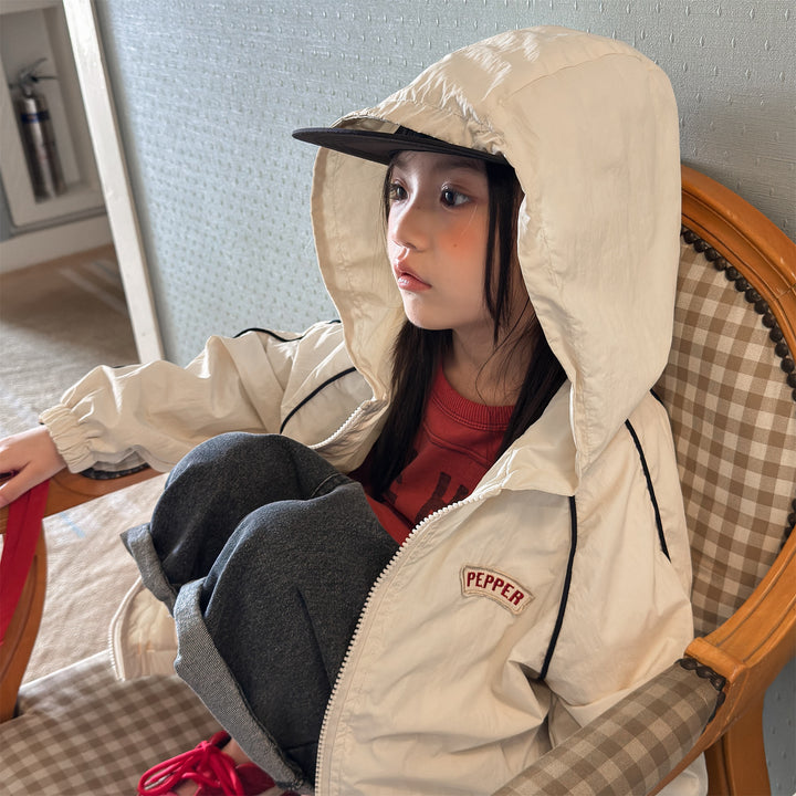 【80-130】ワンポイントウィンドブレーカー