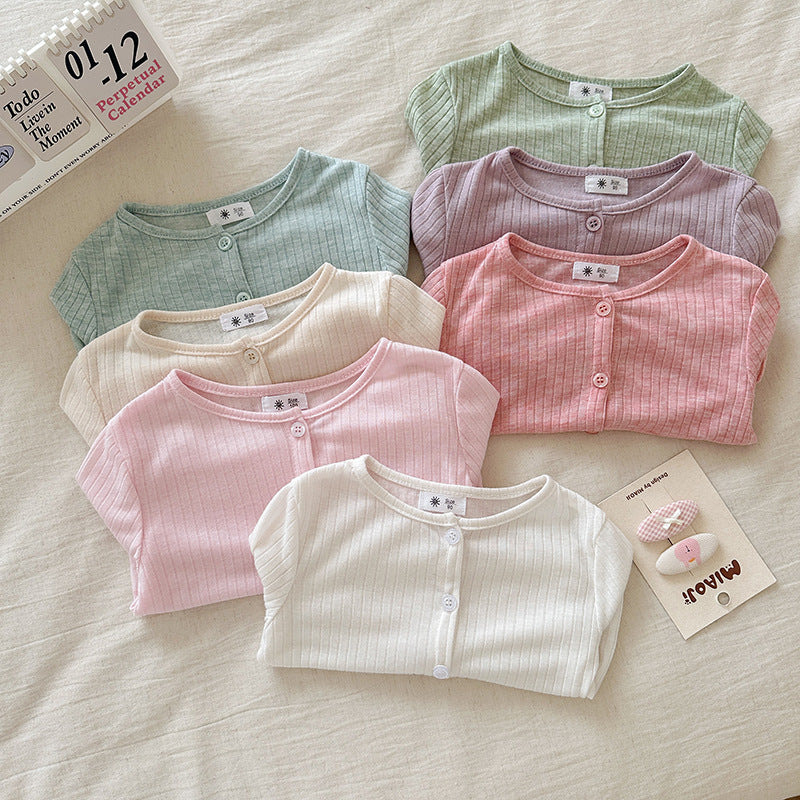 【90-140】シンプルサマーカーディガン