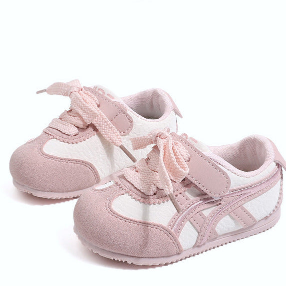 【13.5-18.0】シューレース＆ワンベルトスニーカー